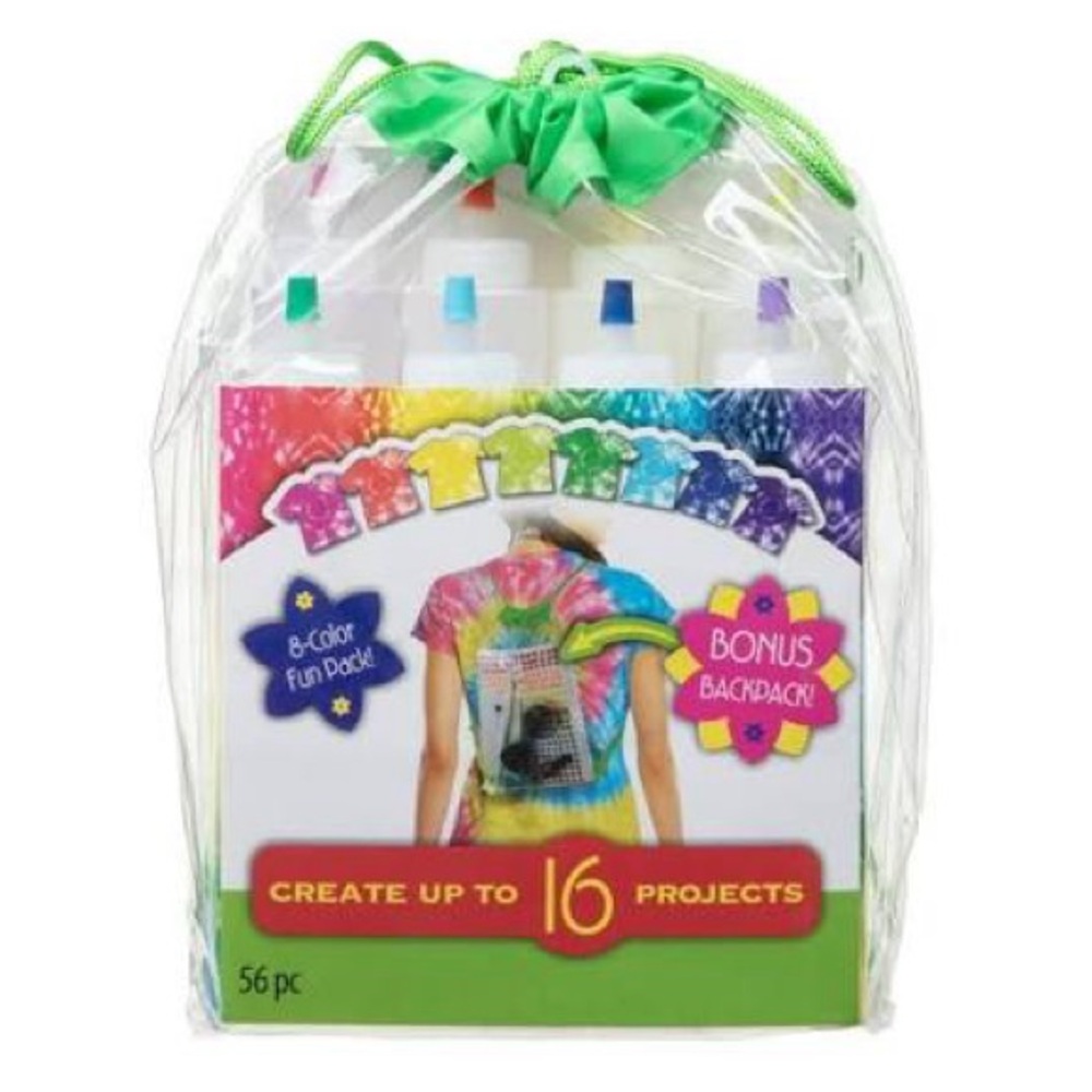 Create Basics Tie-Dye Kit with Bonus Backpack